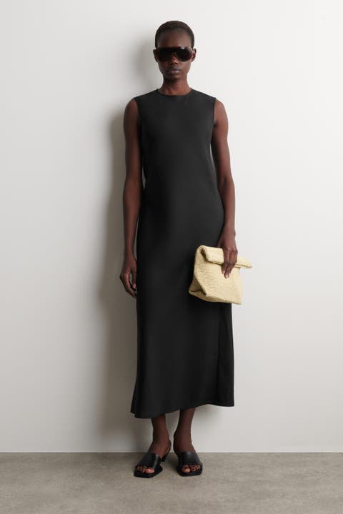 Folded Clutch Bag - Straw