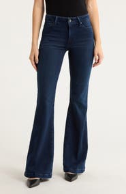 PAIGE Genevieve High Waist Bootcut Jeans