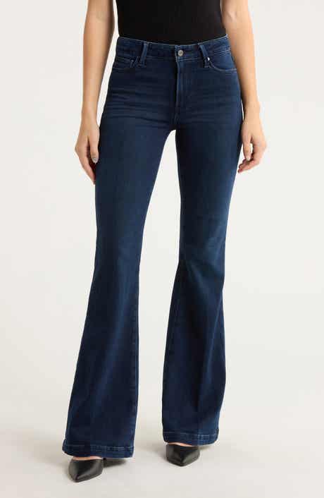 PAIGE Genevieve High Waist Bootcut Jeans