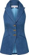 Veronica Beard Costa Denim Vest