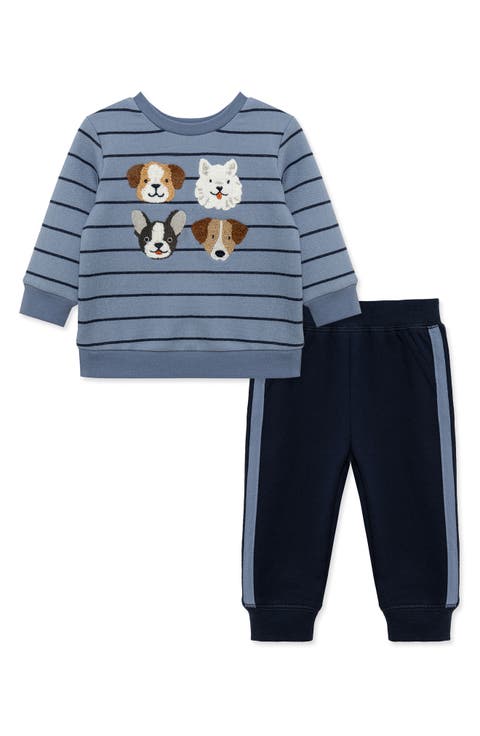 Puppy Sweatshirt & Joggers Set
