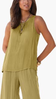 LASCANA Flowy Textured Sleeveless Top