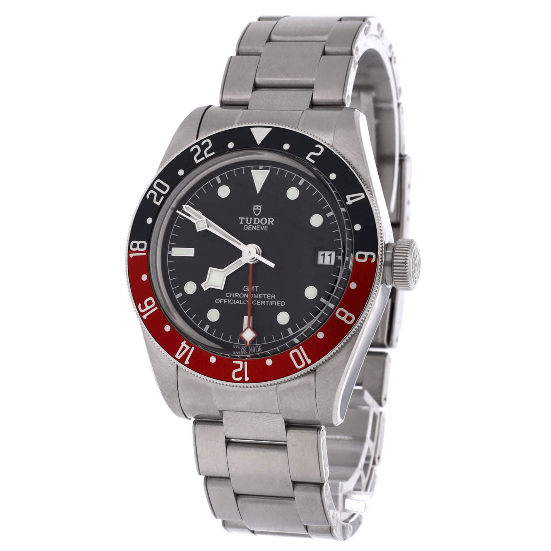 Heritage Black Bay GMT Automatic Watch Stainless Steel 41, Alternate, color, Metallic Silver