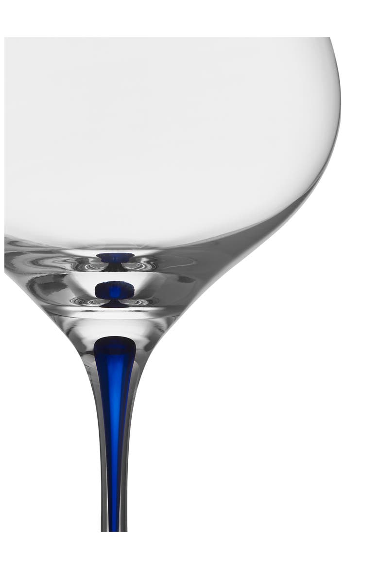 'Intermezzo' Bouquet Glass, Alternate, color, CLEAR/ BLUE