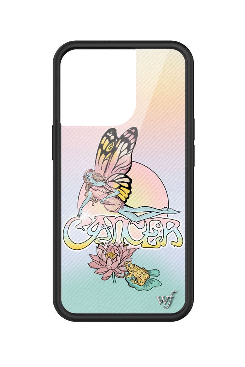 Cancer iPhone Case, Alternate, color, Blue