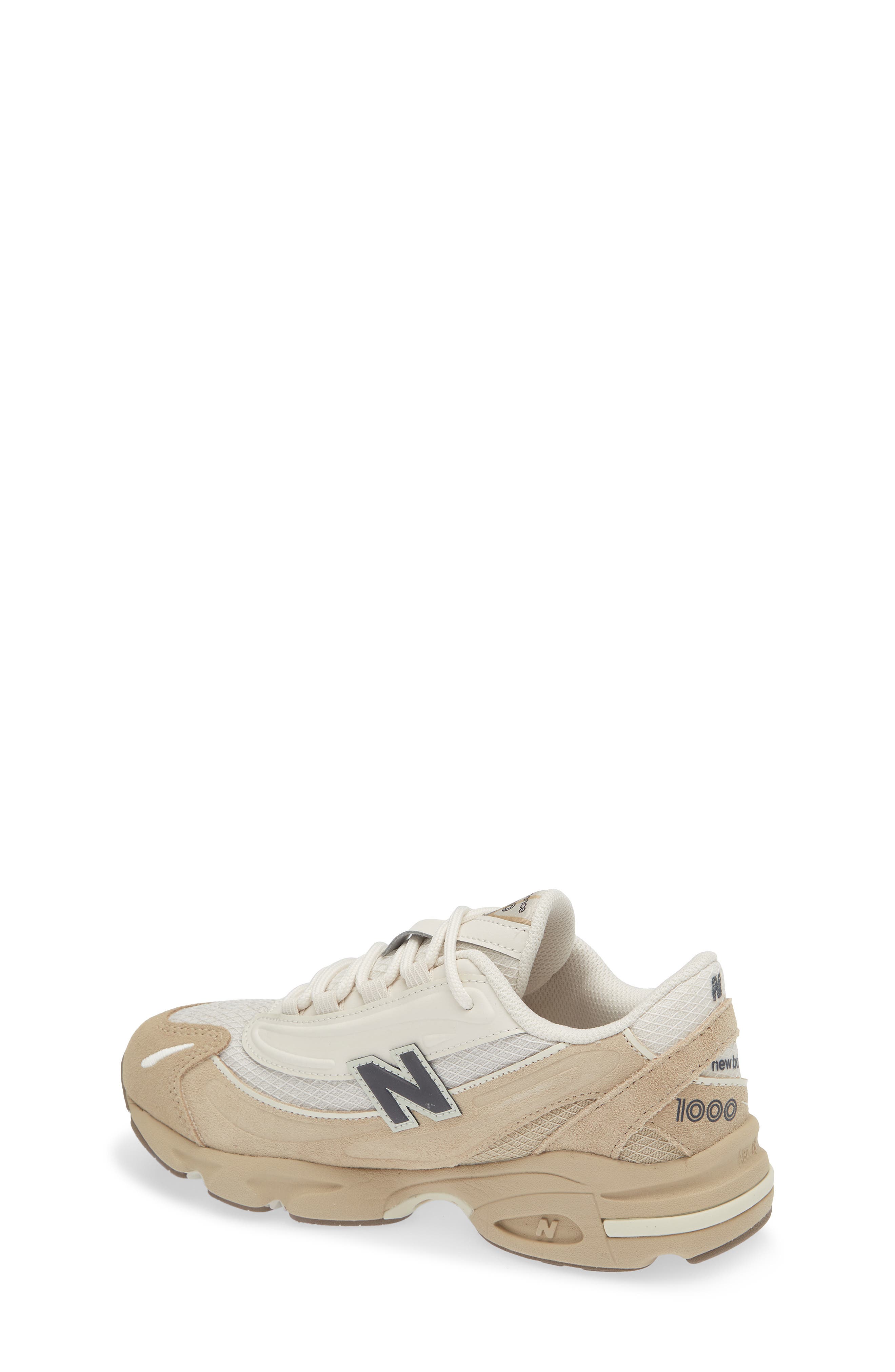 Kids' 1000 Sneaker, Alternate, color, PARCHMENT/ ANGORA