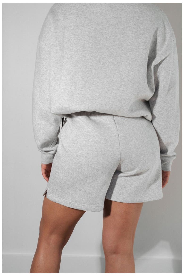 Cozy Uni Short, Alternate, color, Stone Marl