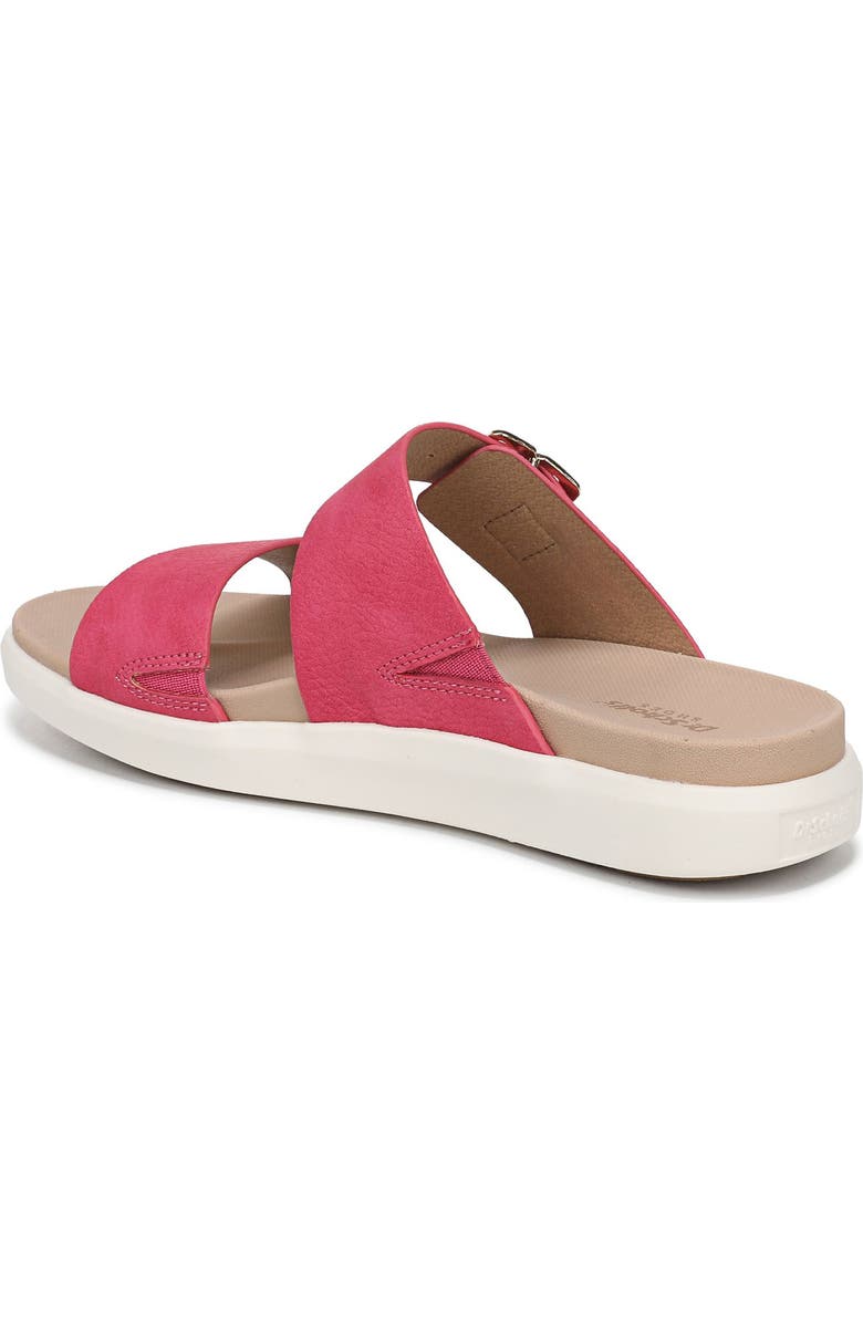 Dr. Scholl's All Time Double Strap Slide Sandal, Alternate, color, Pink Daquiri