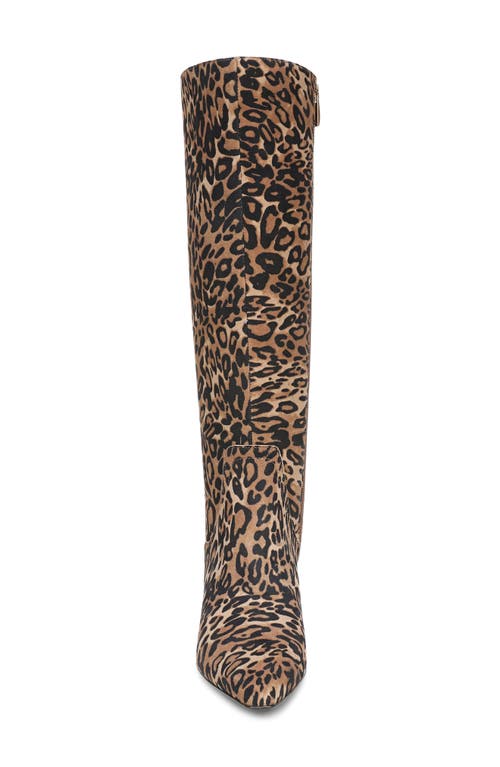 Naturalizer Deesha Pointed Toe Boot In Animal Print
