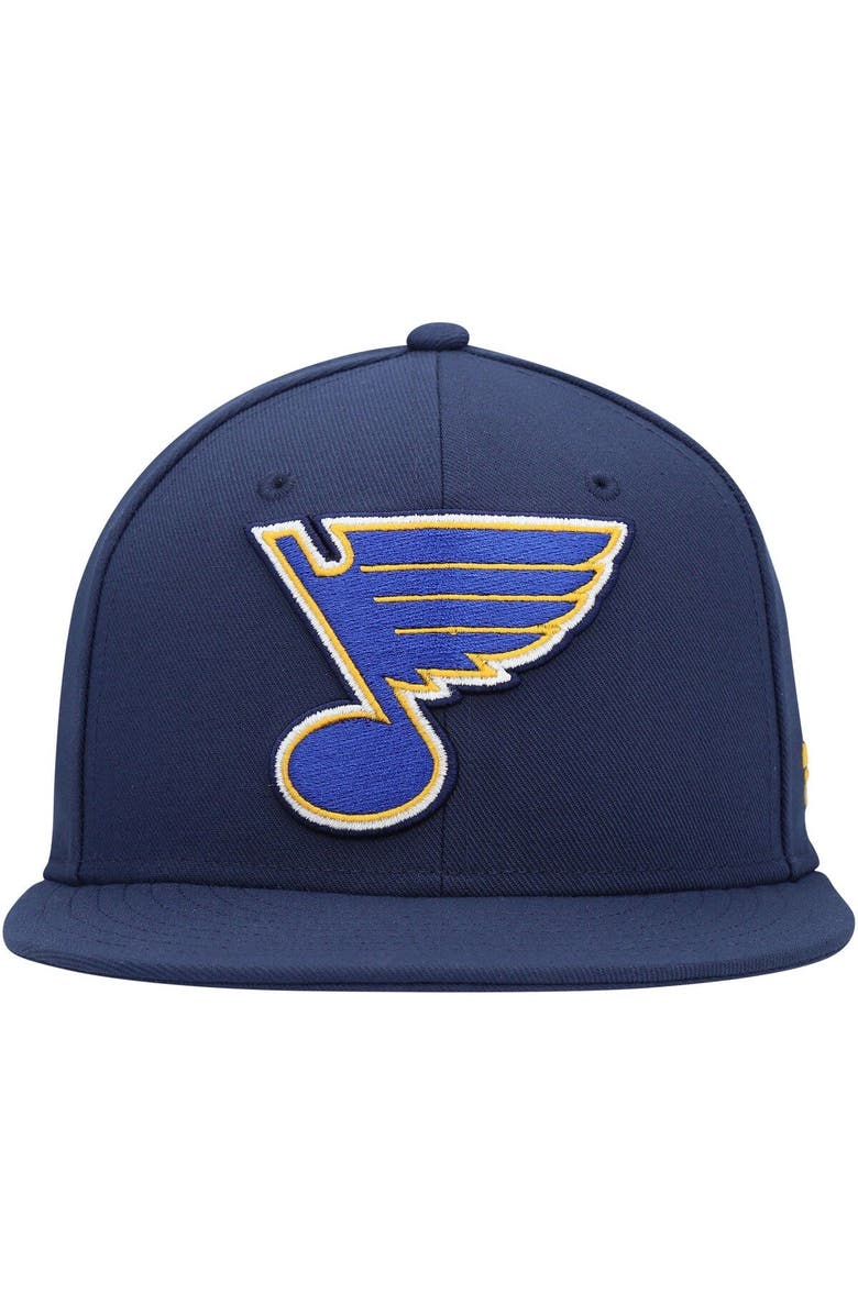 FANATICS Men's Fanatics Branded Navy St. Louis Blues Core Primary Logo Fitted Hat, Alternate, color, Navy