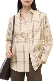 Burberry Classic Fit Check Cotton Shirt