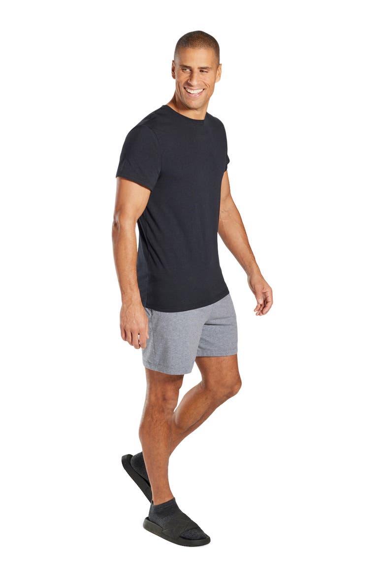 2-Pack Classic Crewneck Undershirts, Alternate, color, BLACK