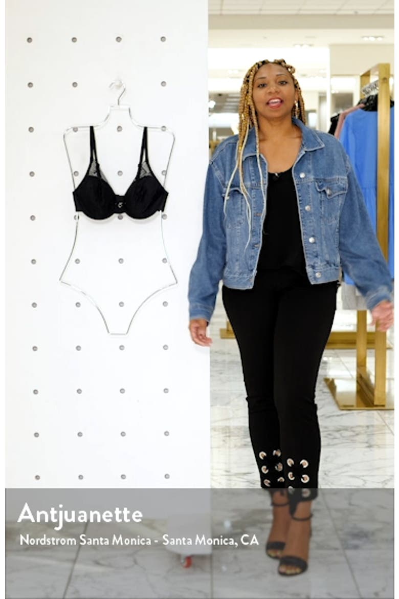Erika Lace Plunge Lightweight Bra video