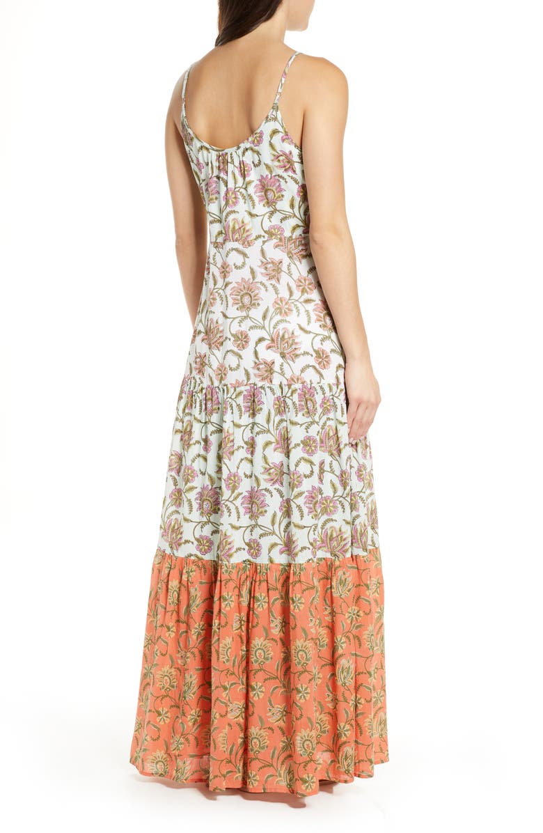 Roller Rabbit Dakota Maxi Cover-Up Dress, Alternate, color, 