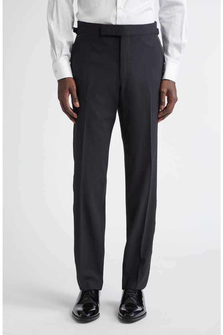 O'Connor Stretch Wool Tuxedo, Alternate, color, NAA BLACK