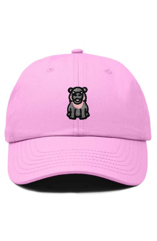 DALIX DALIX HIPPO EMBROIDERED ADJUSTABLE HAT