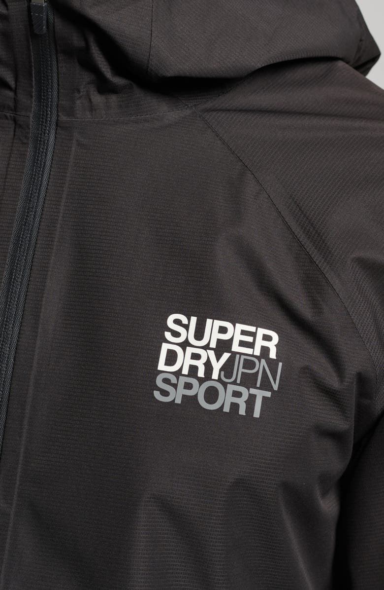 Superdry Waterproof Hooded Jacket, Alternate, color, 
