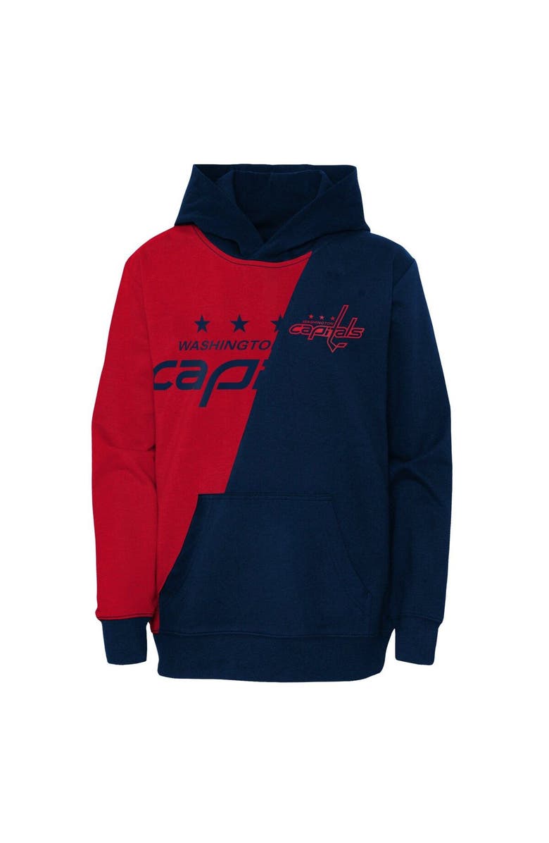 Outerstuff Preschool Red/Navy Washington Capitals Unrivaled Pullover Hoodie, Alternate, color, Red