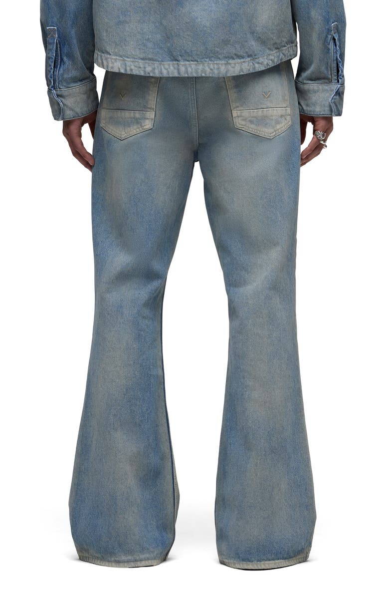 Hudson Jeans Hendrix Flare Jeans, Alternate, color, Tulum