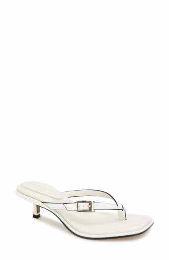 Gillie Kitten Heel Slide Sandal