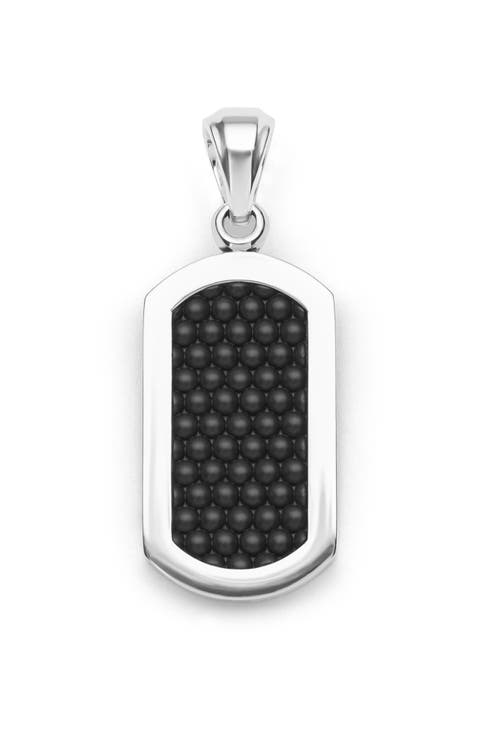 Anthem Caviar Bead Tag Amulet