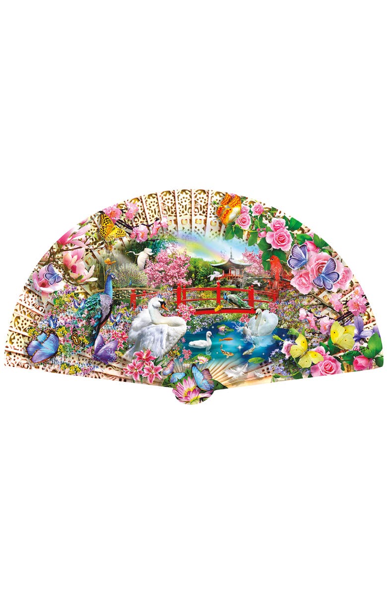 Sunsout Swan Bridge 1000 piece Jigsaw Puzzle for Adults Special Shape, Alternate, color, Multicolor