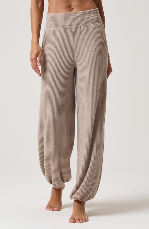 Lena Rib Joggers