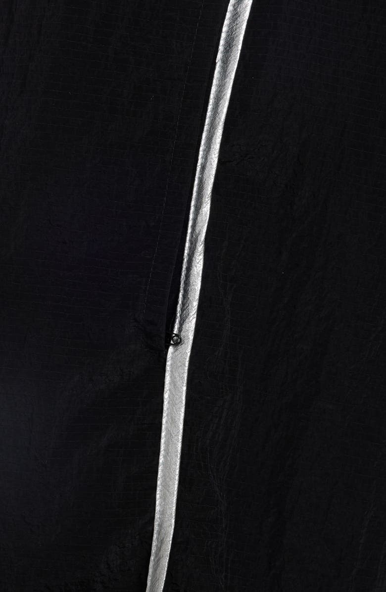 Golden Goose Star Logo Shorts, Alternate, color, Black/ Silver