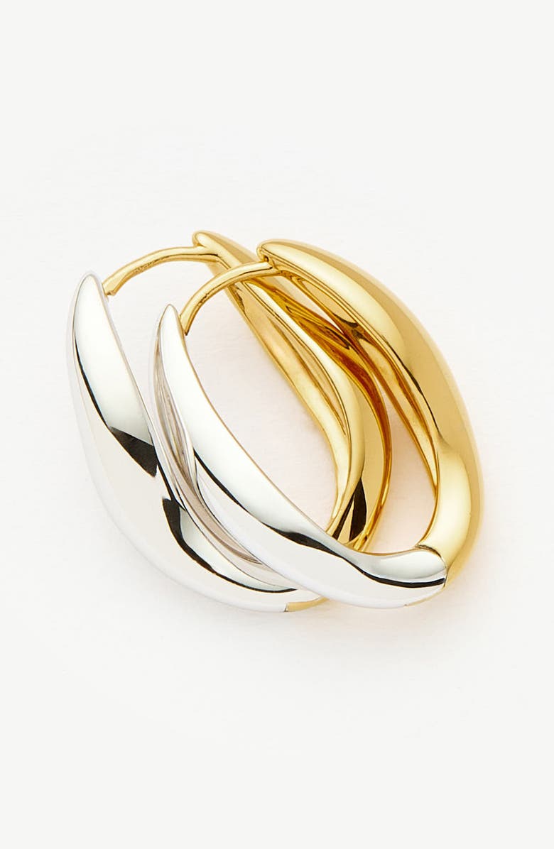 Missoma Savi Signature Small Hoop Earrings, Alternate, color, Mixed