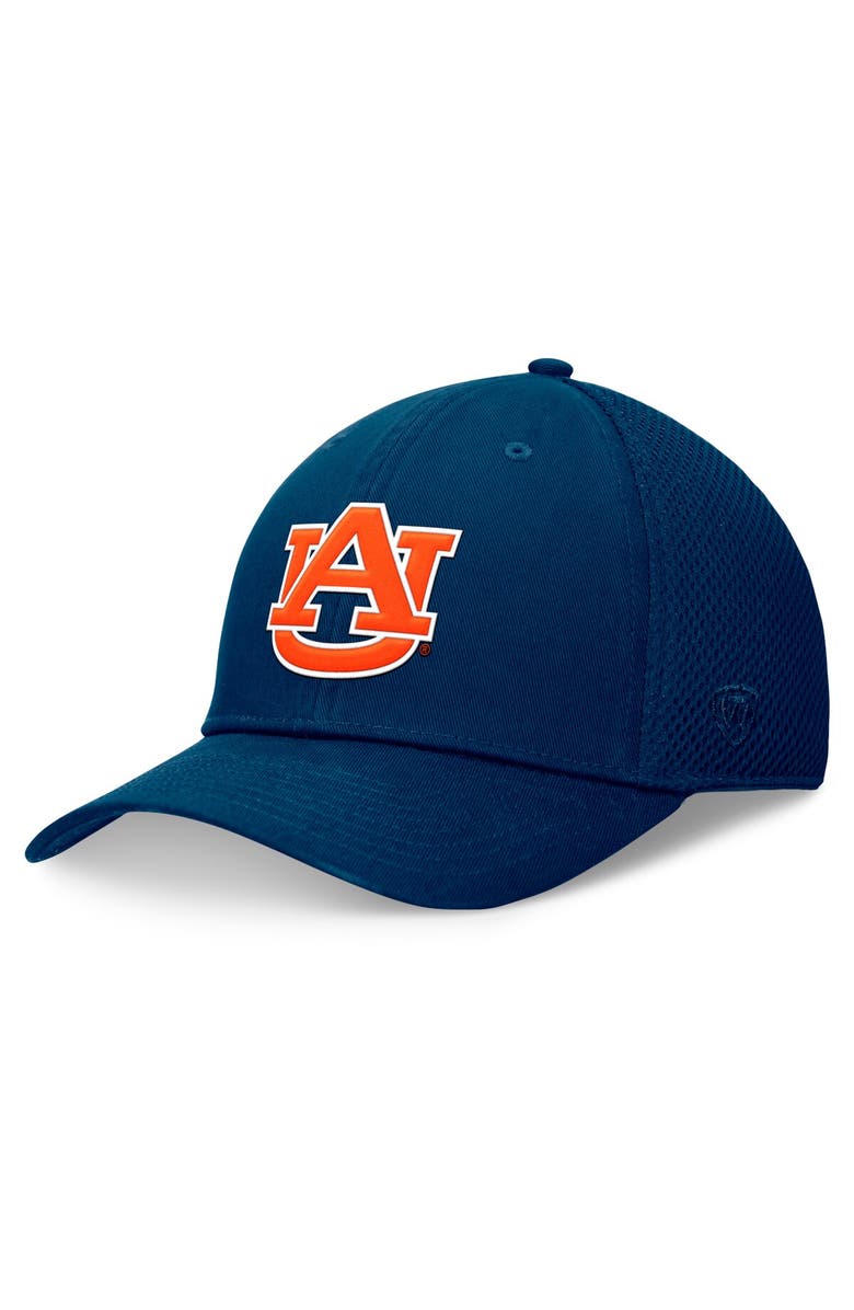 TOP OF THE WORLD Men's Top of the World Navy Auburn Tigers Spacer Flex Hat, Main, color, Navy
