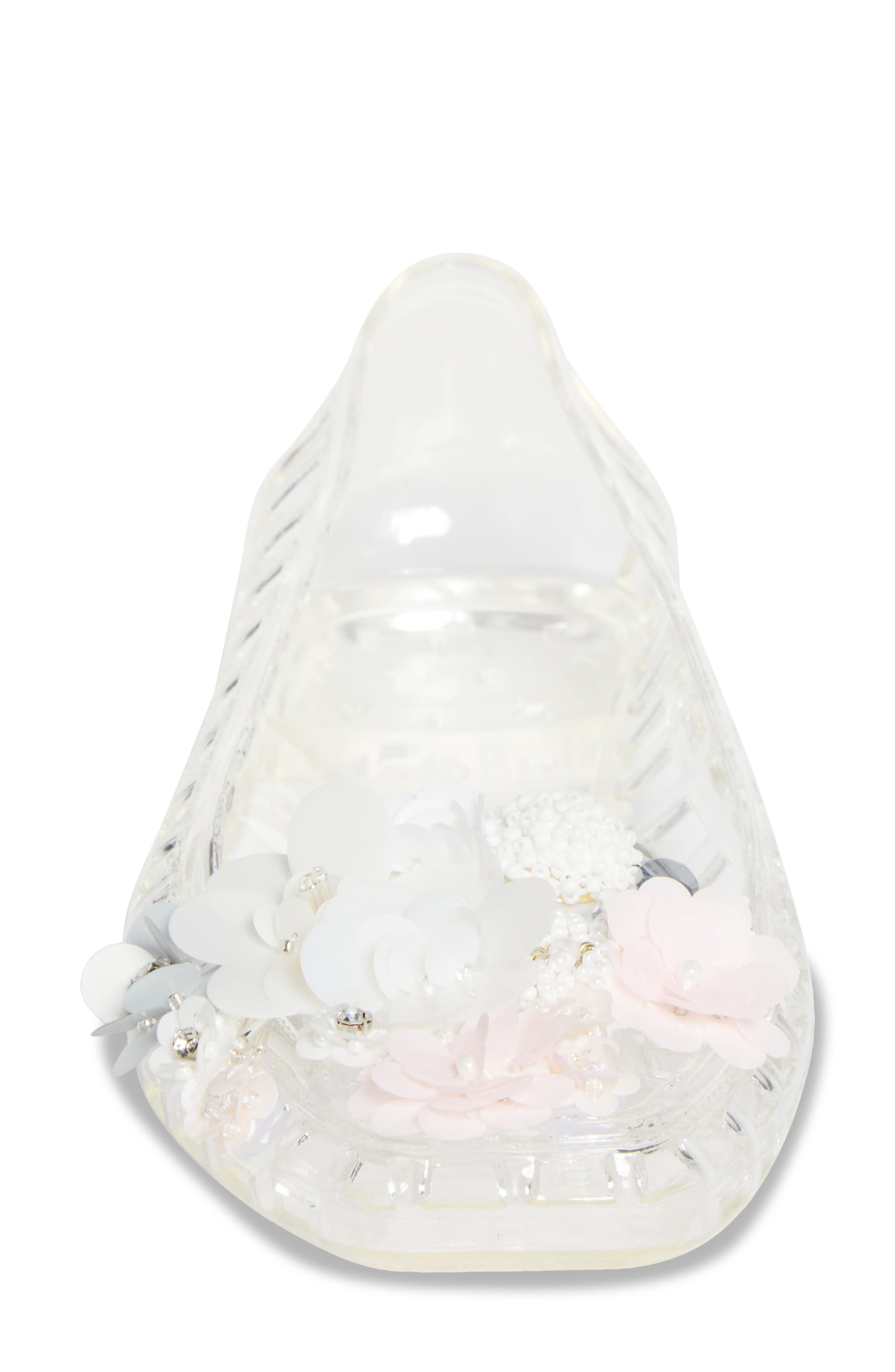 HEAVENLY JELLY Fleck Jelly Ballet Flat, Alternate, color, Clear