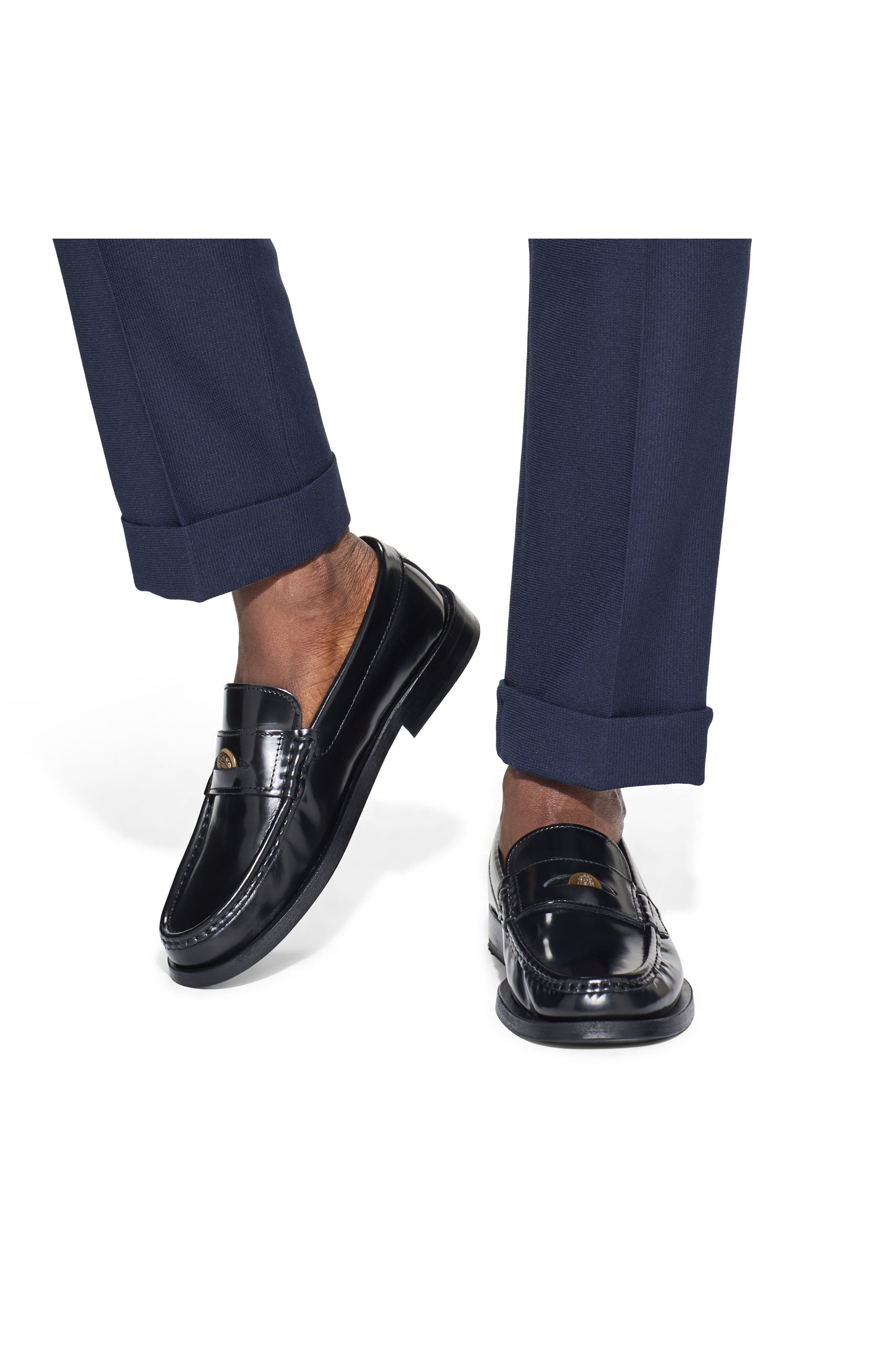 Kurt Geiger London Luis Eagle Coin Penny Loafer, Alternate, color, 