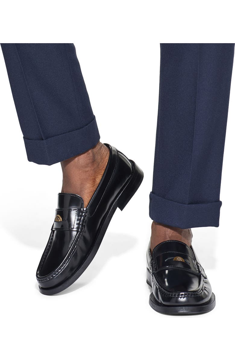 Kurt Geiger London Luis Eagle Coin Penny Loafer, Alternate, color,