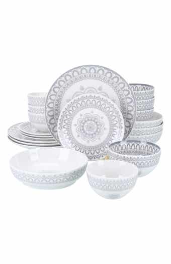 BIA Cordon Bleu 20-Piece Arabesque Stone Dining Set