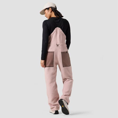 Backcountry Wander Pile-fleece Overall In Brown