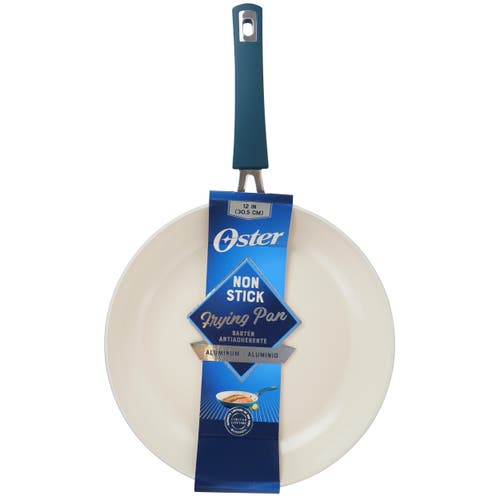 Oster Corbett 12 Inch Nonstick Aluminum Frying Pan In Blue