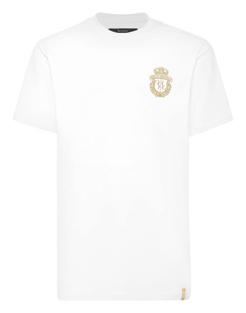 T-Shirt Round Neck Crest Men