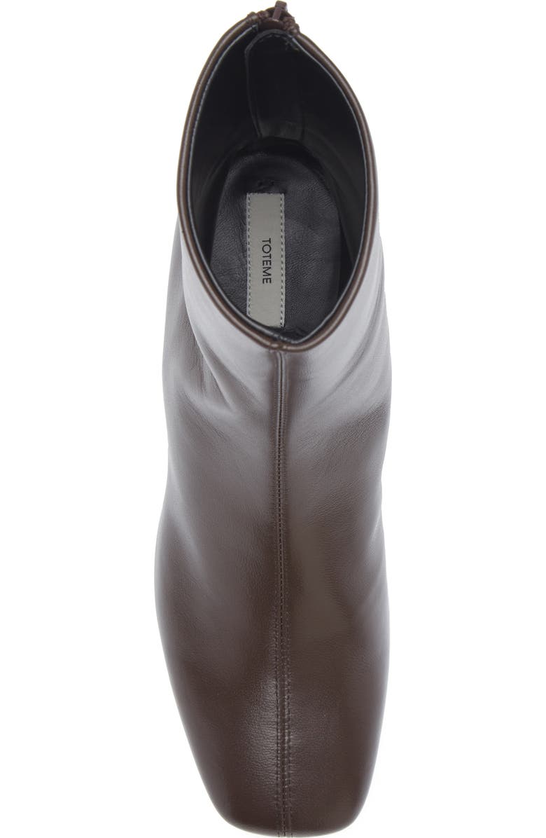 TOTEME Day Kitten Heel Bootie, Alternate, color, Brown