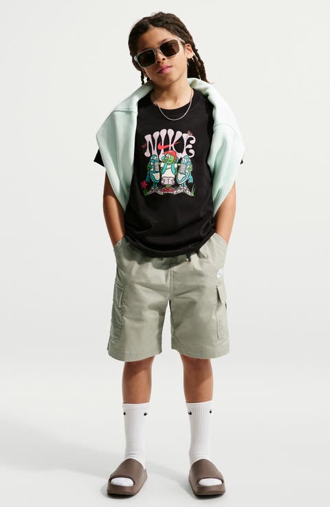 Kids' Sportswear Club Woven Cargo Shorts