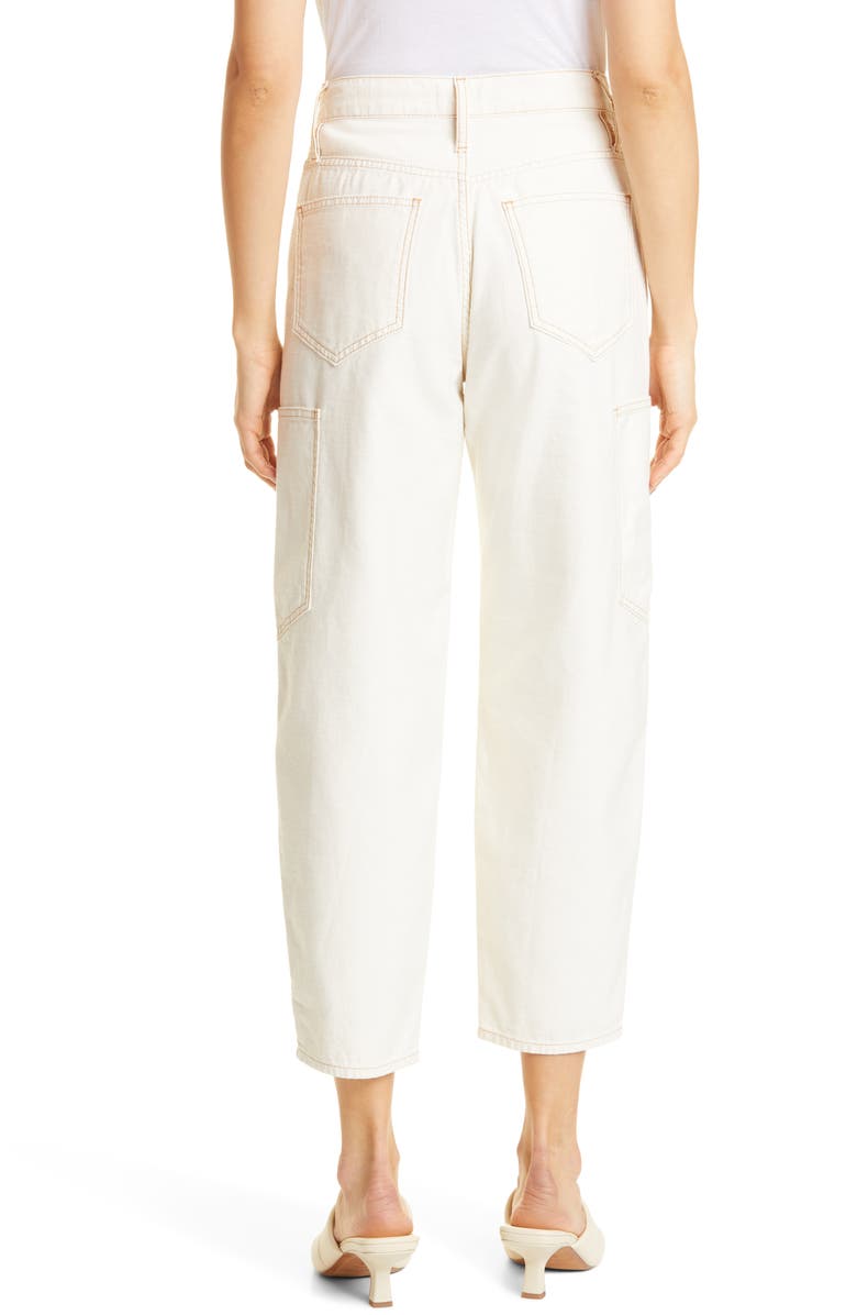 FRAME Crop Barrel Nonstretch Jeans, Alternate, color,