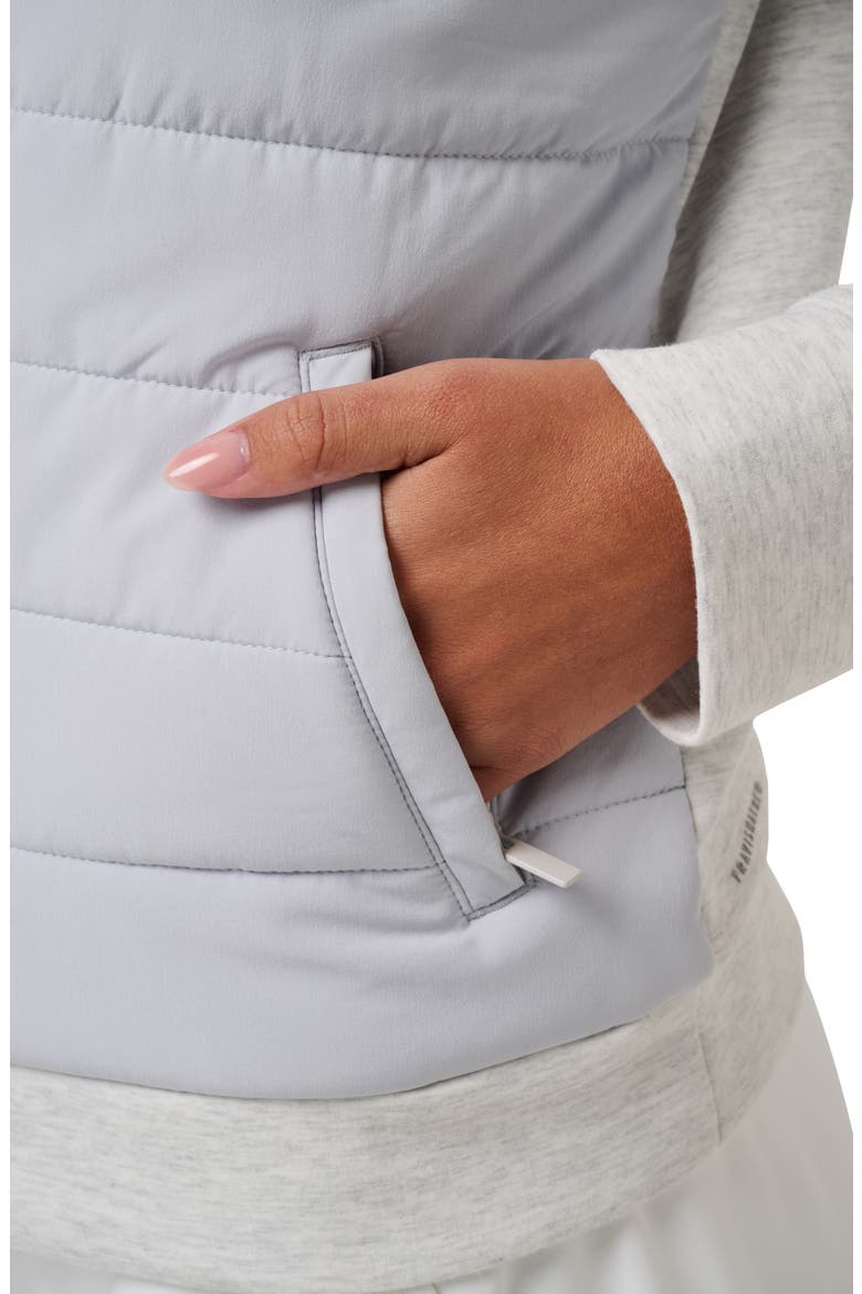 Skyloft Soft Espresso Martini Full Zip Quilted Jacket, Alternate, color, HEATHER LIGHT GREY