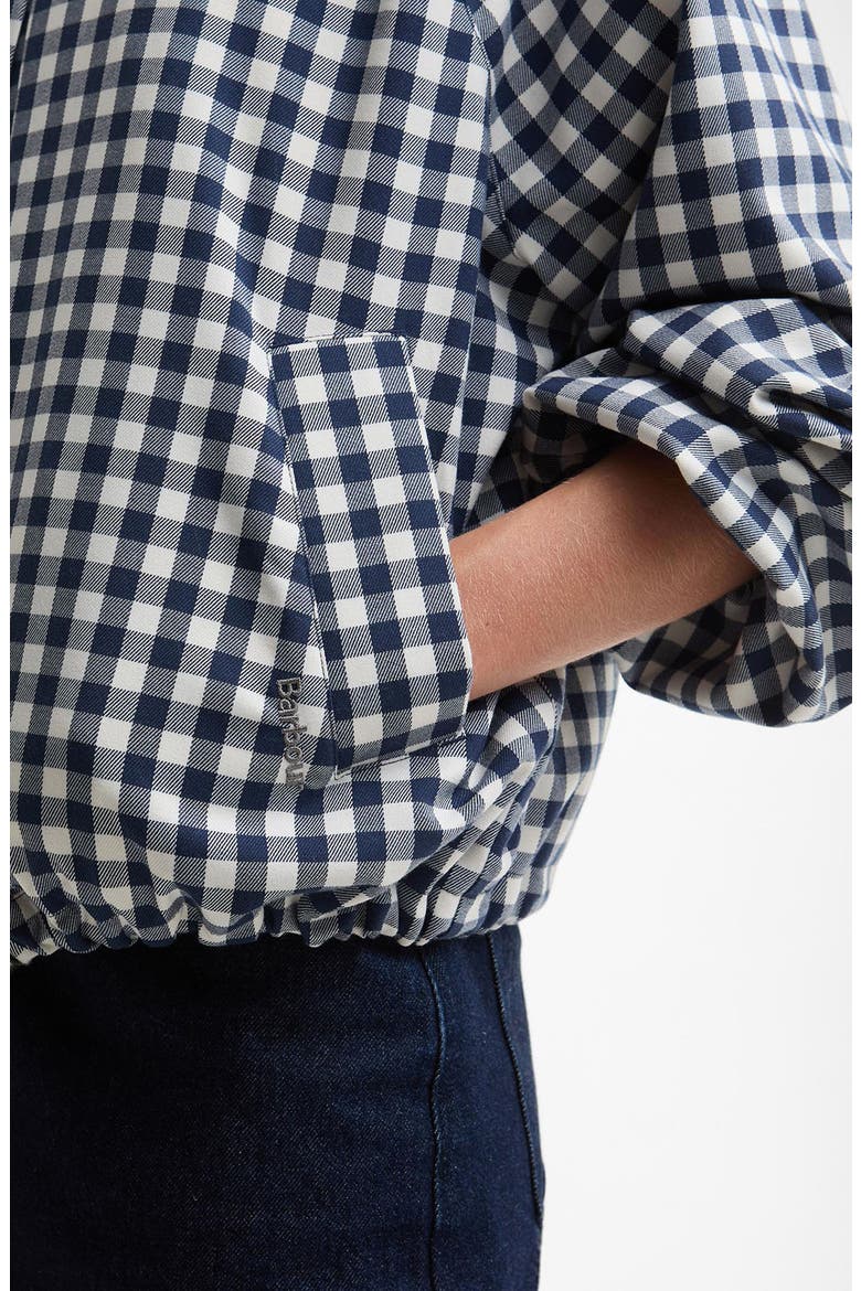 Ovingham Check Print Jacket, Alternate, color, GINGHAM NAVY/ NEUTRAL