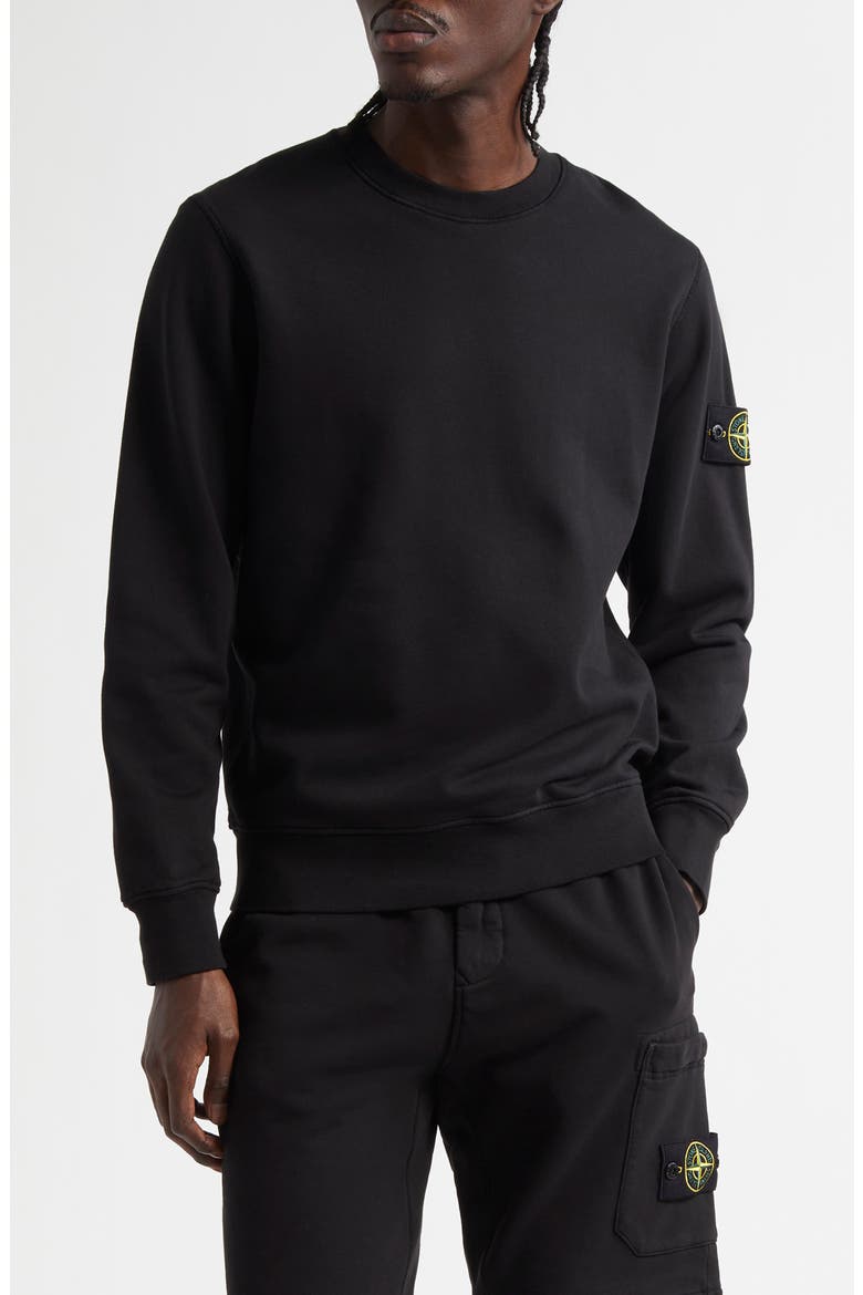 Compass Logo Patch Fleece Sweatshirt (Men) | Nordstrom