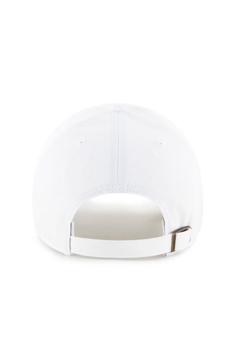 Men's '47 White Minnesota Lynx Core Logo Clean Up Adjustable Hat, Alternate, color, White