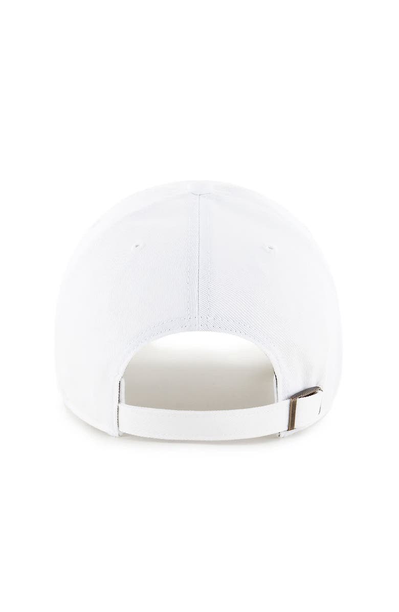 '47 Men's '47 White Minnesota Lynx Core Logo Clean Up Adjustable Hat, Alternate, color, White