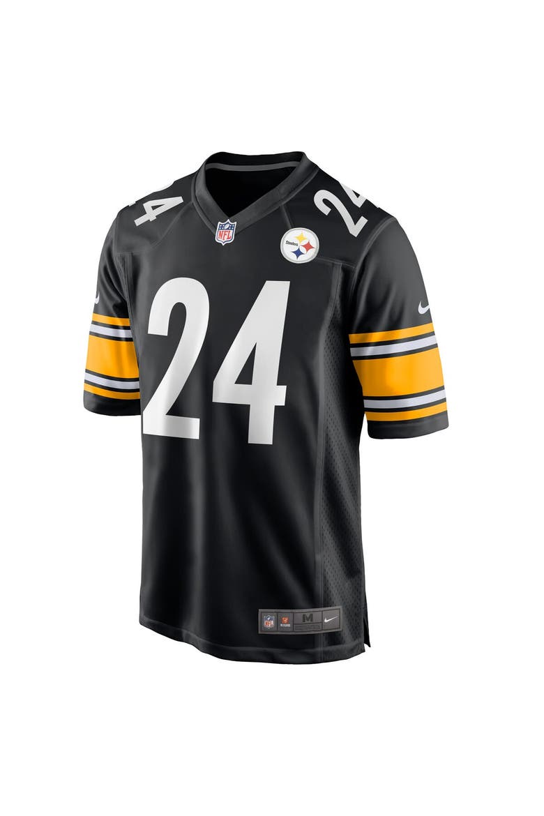Men's Nike Joey Porter Jr. Black Pittsburgh Steelers  Game Jersey, Alternate, color, Black