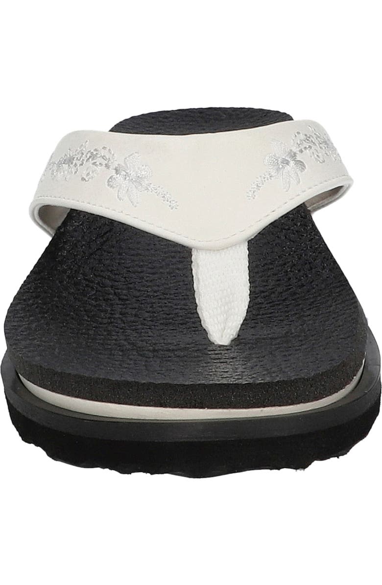 EASY STREET Wanderlust Thong Sandal, Alternate, color, White