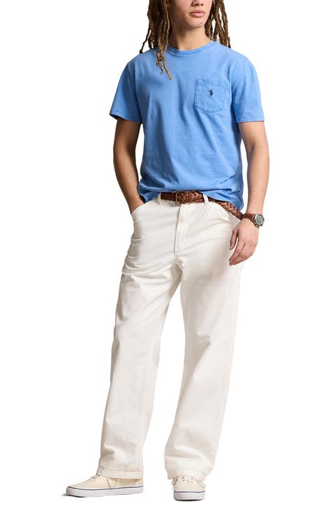 Cotton & Linen Pocket T-Shirt