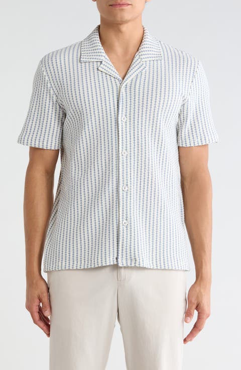 Textured Camp Shirt