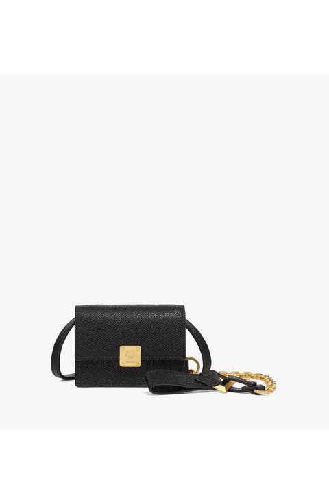 Aren AirPods Pro Charm in Calfskin with Chain Strap